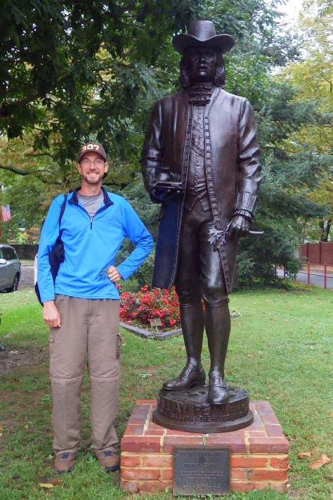 William Penn, founder of Delaware (formerly part of Pennsylvania)