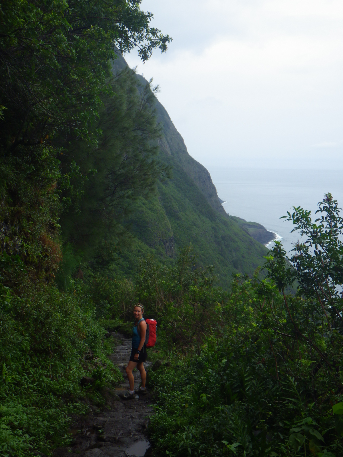 Tiff on the downhill