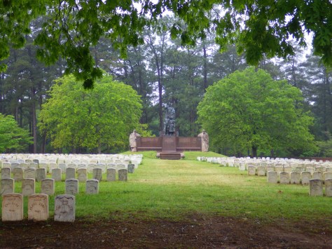 In the National Cemetery at Andersonville