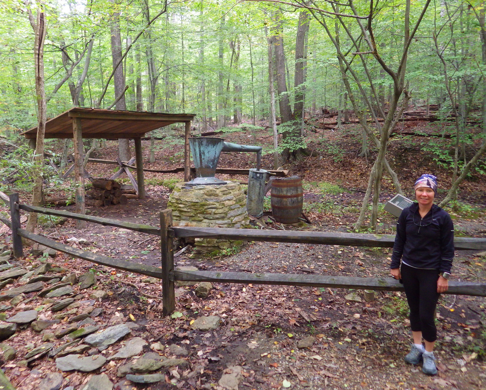 Blue Blazes whiskey still