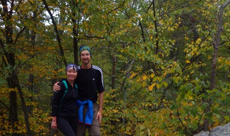 Some fall colors above 1,400 feet elevation