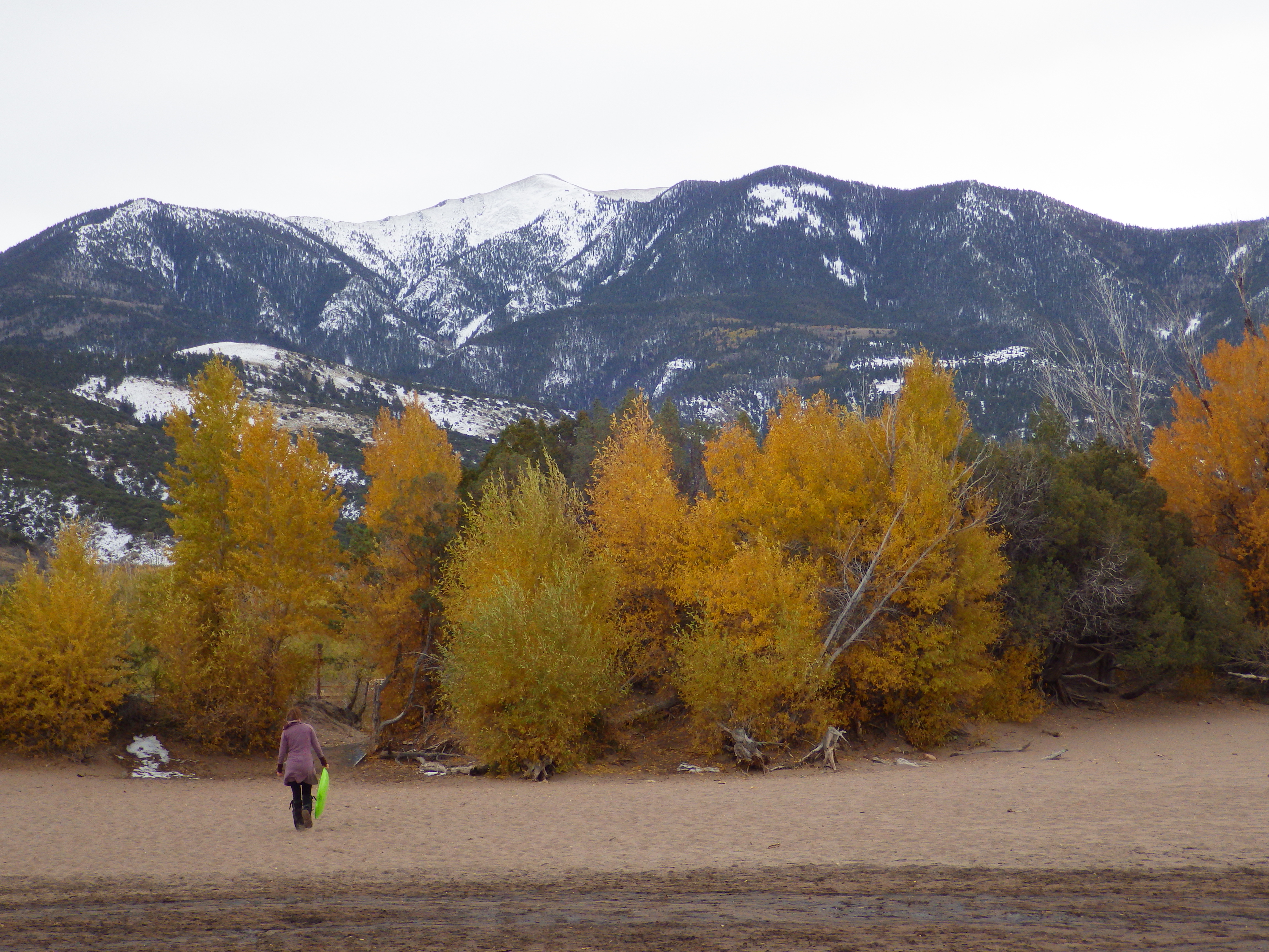 Tiff heading to the parking lot