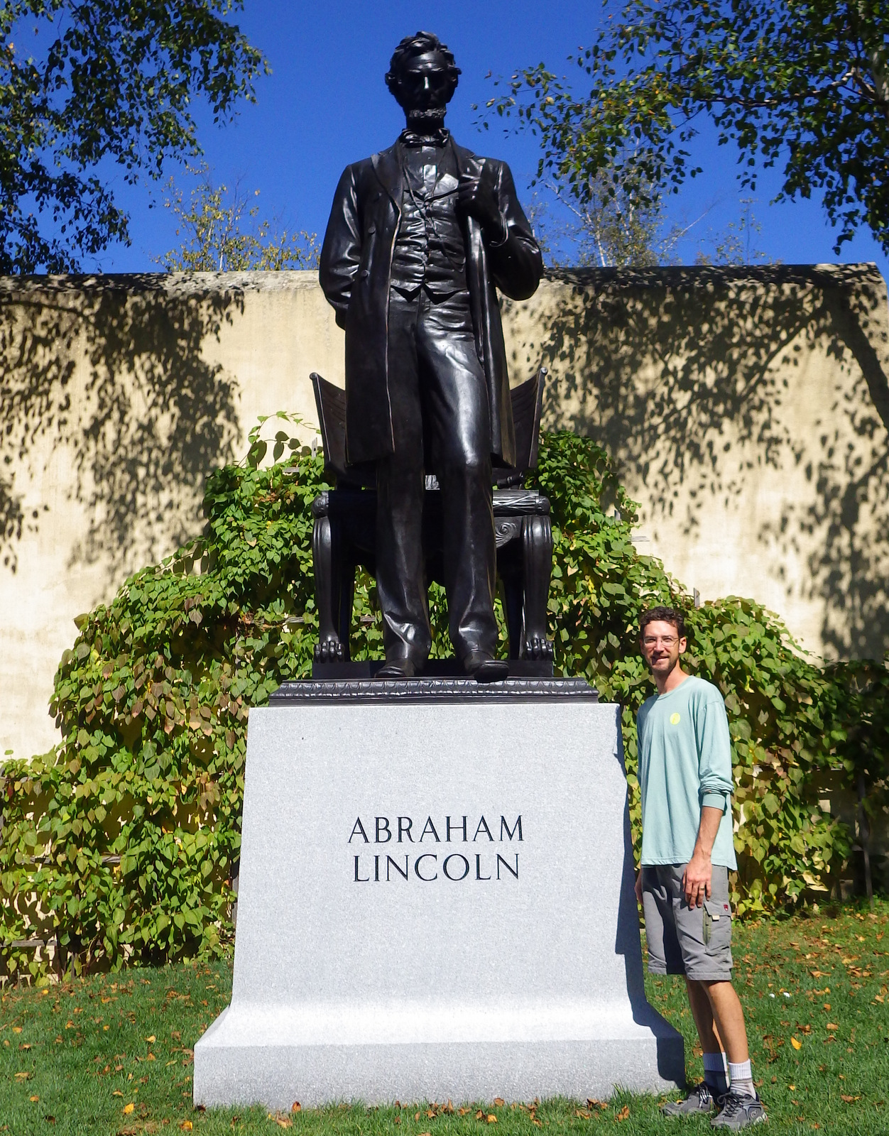 This historic cast of Abraham Lincoln by Saint-Gaudens was installed in 2016