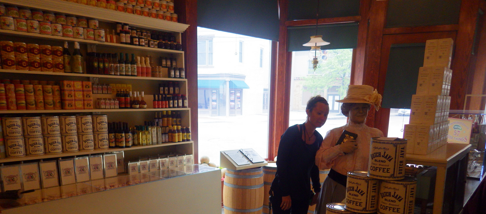 In a remade grocers of the time