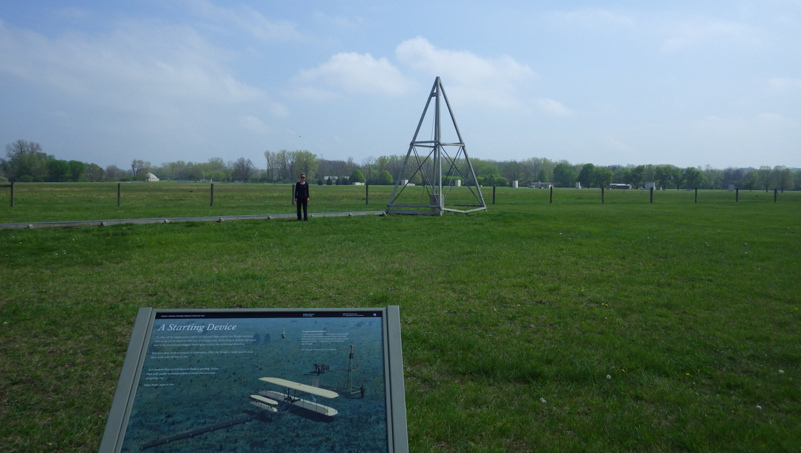 A catapult like this replica helped with airplane liftoff